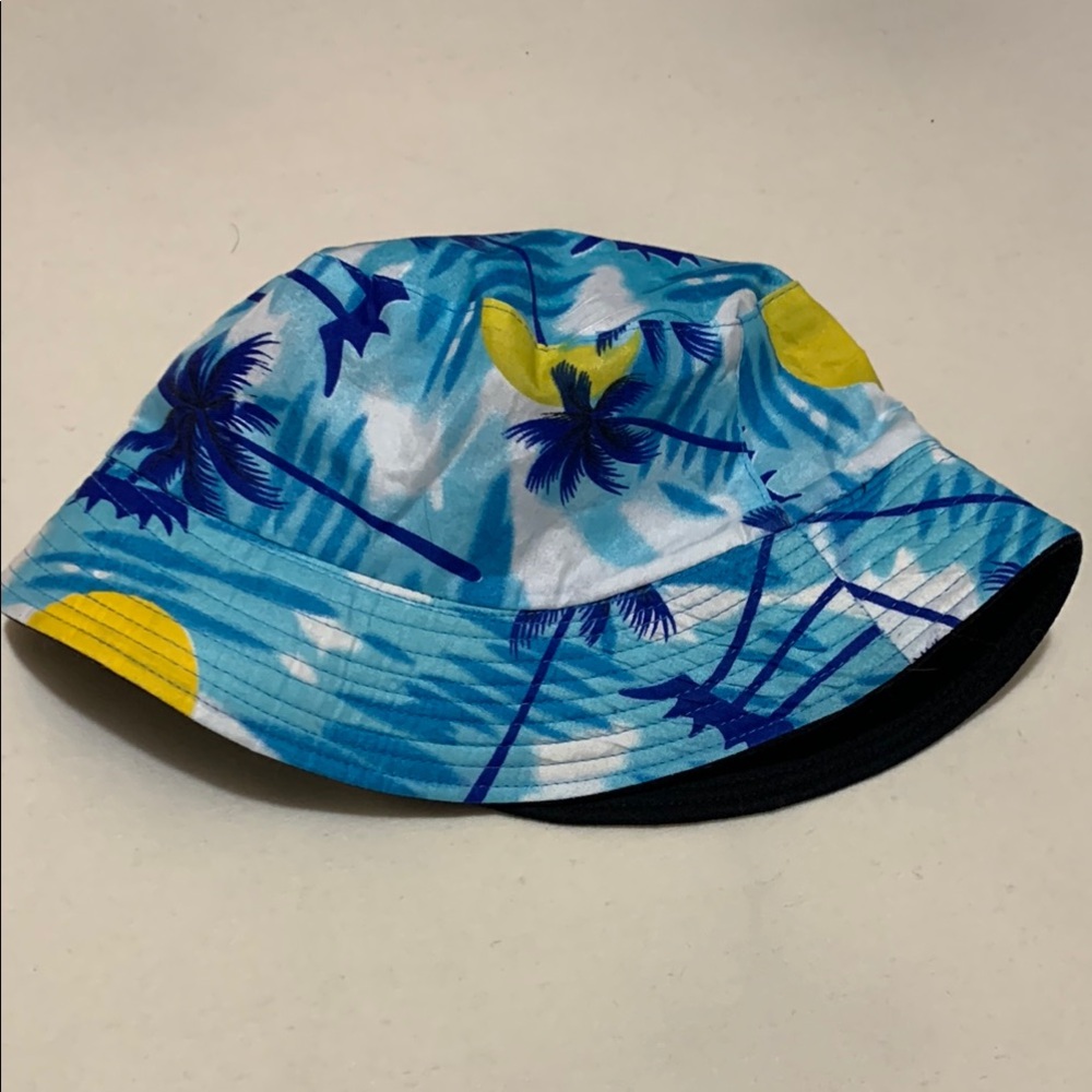Tropical Blue Bucket Hat